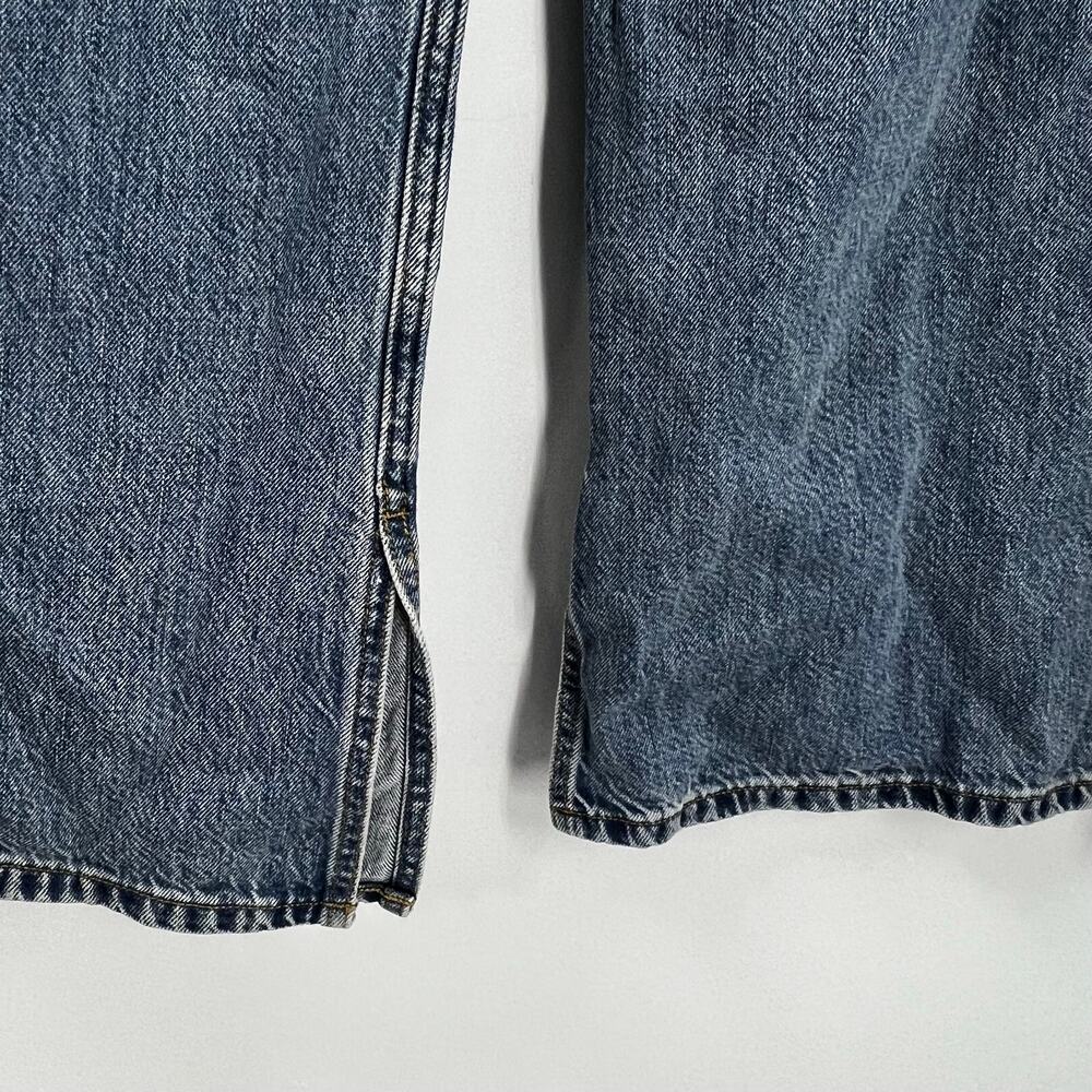 Re/Done Originals Low Rider Loose Wide-Leg Baggy Jeans Denim Blue Size 26 NWT - Picture 12 of 14